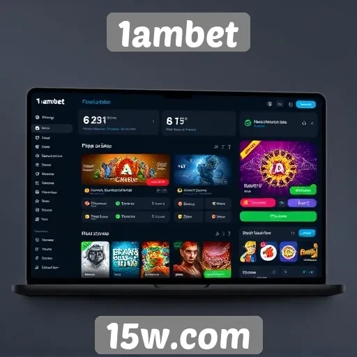 Estudo sobre a interface de usuário do 1ambet